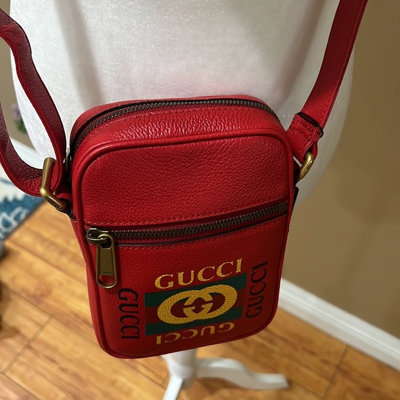Gucci Print Messenger Bag - Picture 10 of 11